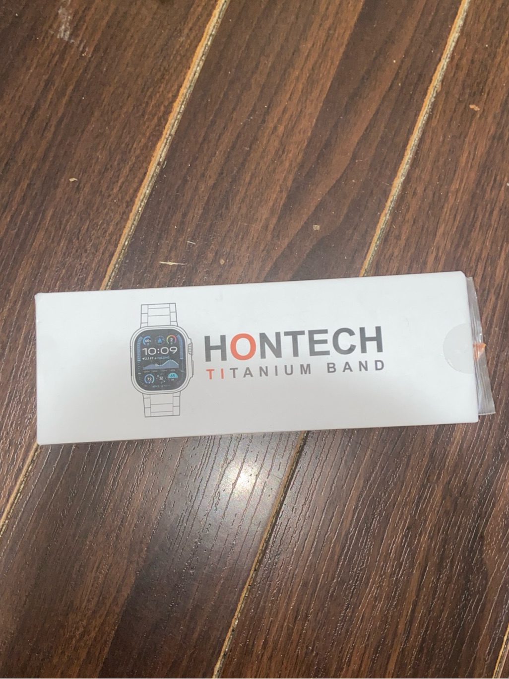 Hontech Grade 2 Titanium Strap Band Silver For Apple Watch Ultra  Ultra 2